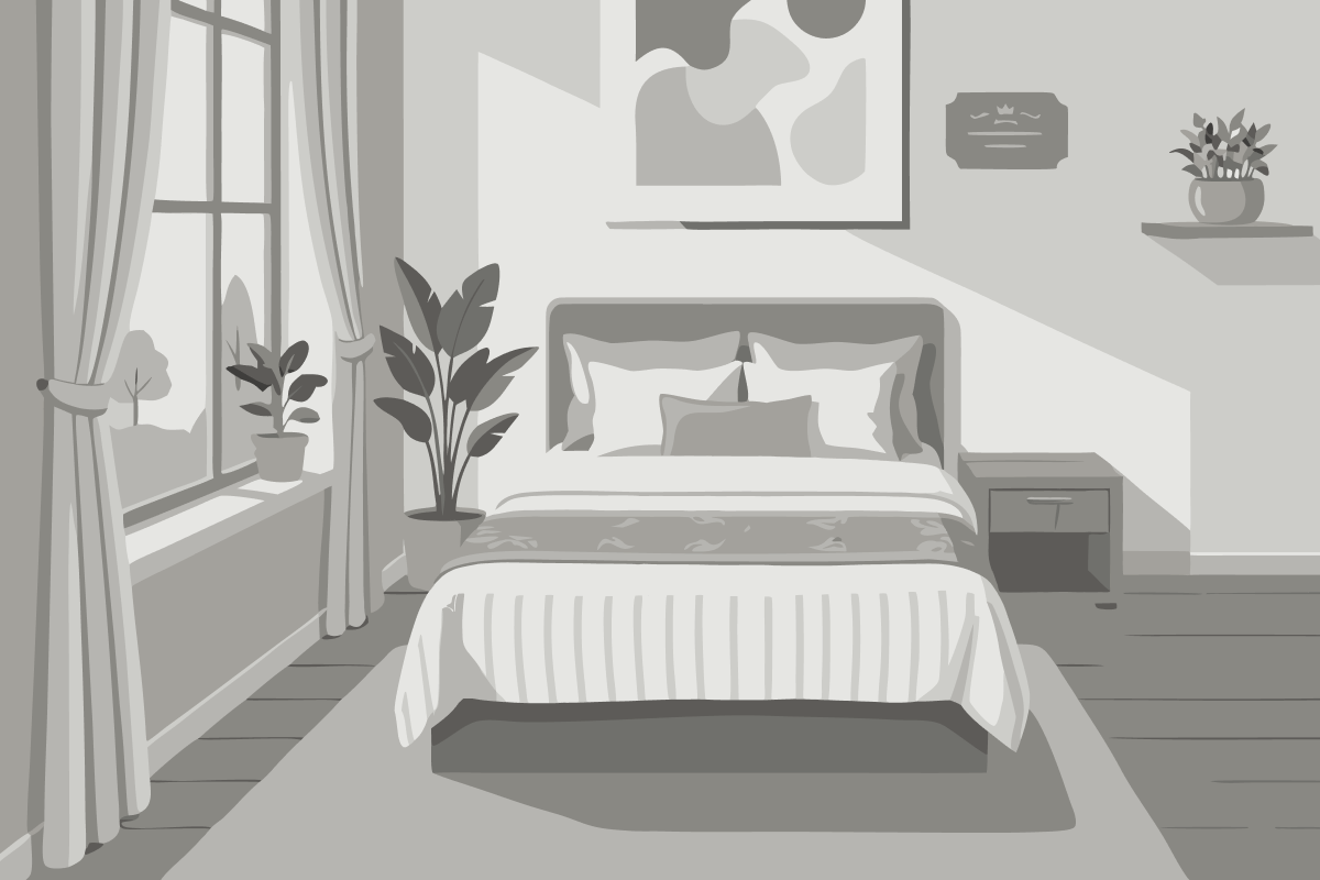 Bed in 4-Bed Mixed Dormitory Room